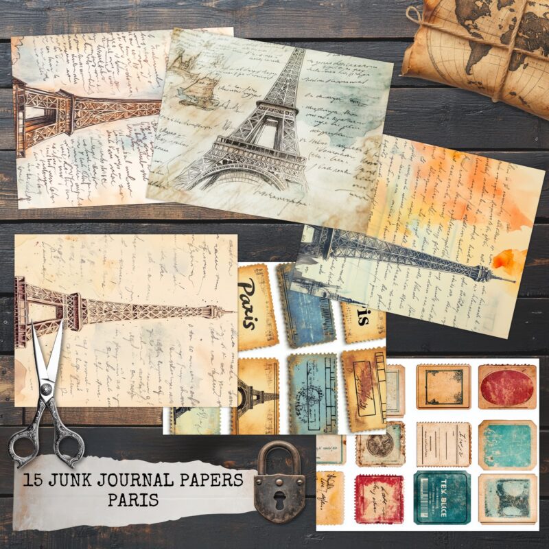 Paris Papers & Tags