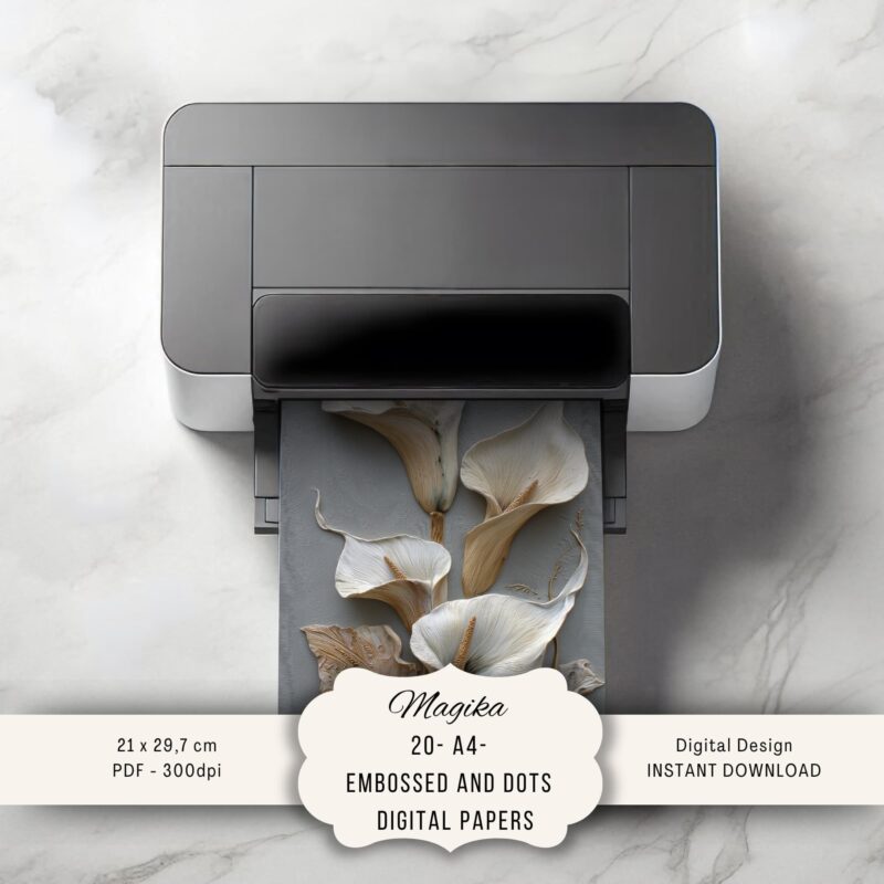 Embossing & Dots Papers