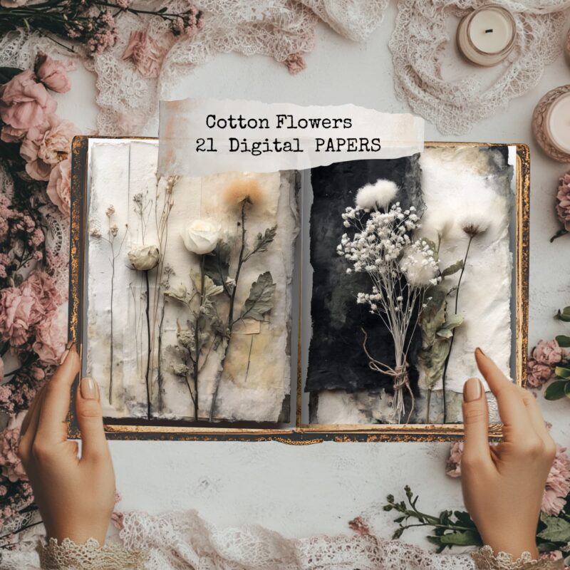 Cotton Flowers Papers