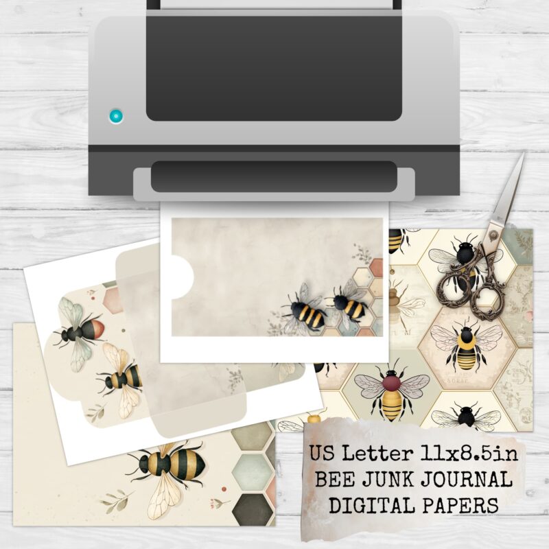 Bees Papers & Tags